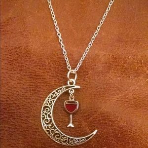 Moonlight Wine Necklace